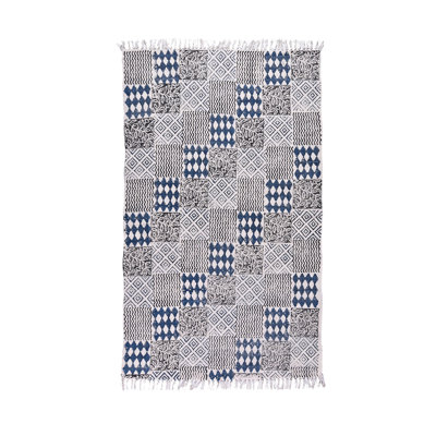 Susanna Flatweave Cotton Geometric Indoor Rug