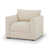 Cream Performance Basketweave Polyester