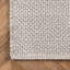 Solid Colour Cotton Hand Woven Area Rug-1555928333
