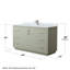 Icon 60" Single Bathroom Vanity Set with Mirror-1229841398-1229841393
