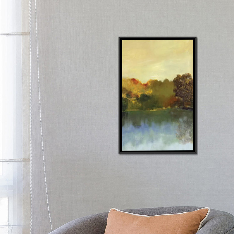« natural », impression sur toile, H 26 po x l 18 po x P 1,5 po, Toile avec cadre noir, Pas de tapis