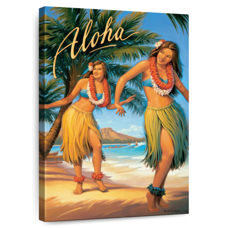 Enn Aloha Hawaii IV, H 45 po x l 30 po