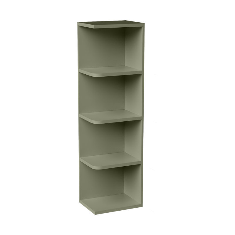 Tablette murale, 9" W x 42" H x 12" D, Vert sauge