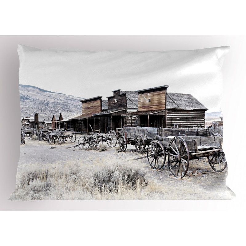 Ghost Polyester Sham Set, Queen