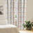 Floral Semi-Sheer Rod Pocket Curtain Panels-869896627