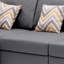 Ensemble de canapé modulaire 3 places à face gauche 96 pouces Modern Sofa Meg
