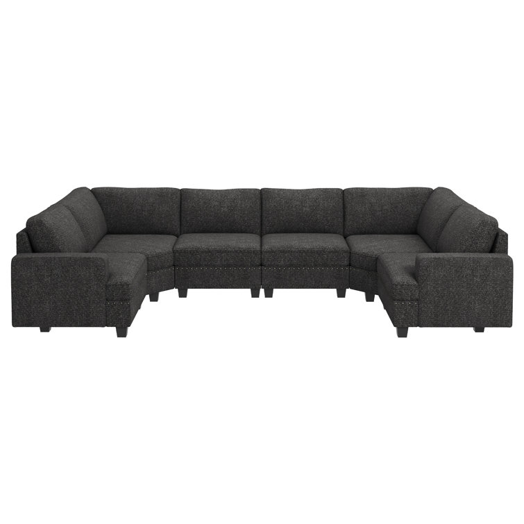 Anureet Oversized U Shaped Modular Sectional Sofa
