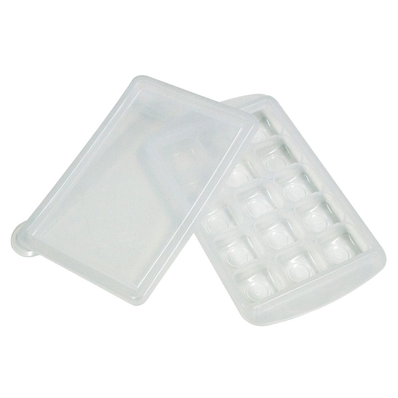 Coan Plastic Ice Cube Tray, White