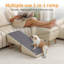 Rampe pliable en bois pour chien et escalier pour canapé et lit, repose-pieds 2 en 1-123319975