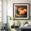 Printed Fruit rustique II - reproduction encadrée de qualité supérieure - prête à être accrochée-62719785-62719792