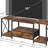 And Industrial TV Console Table With Open Storage-596902381