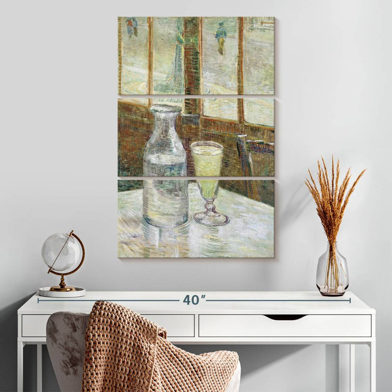 Yarlin Cafe Table With Absinthe, 32" H x 20" W