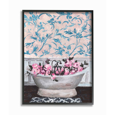 " Flower In Bath Tub " by Melissa Wang