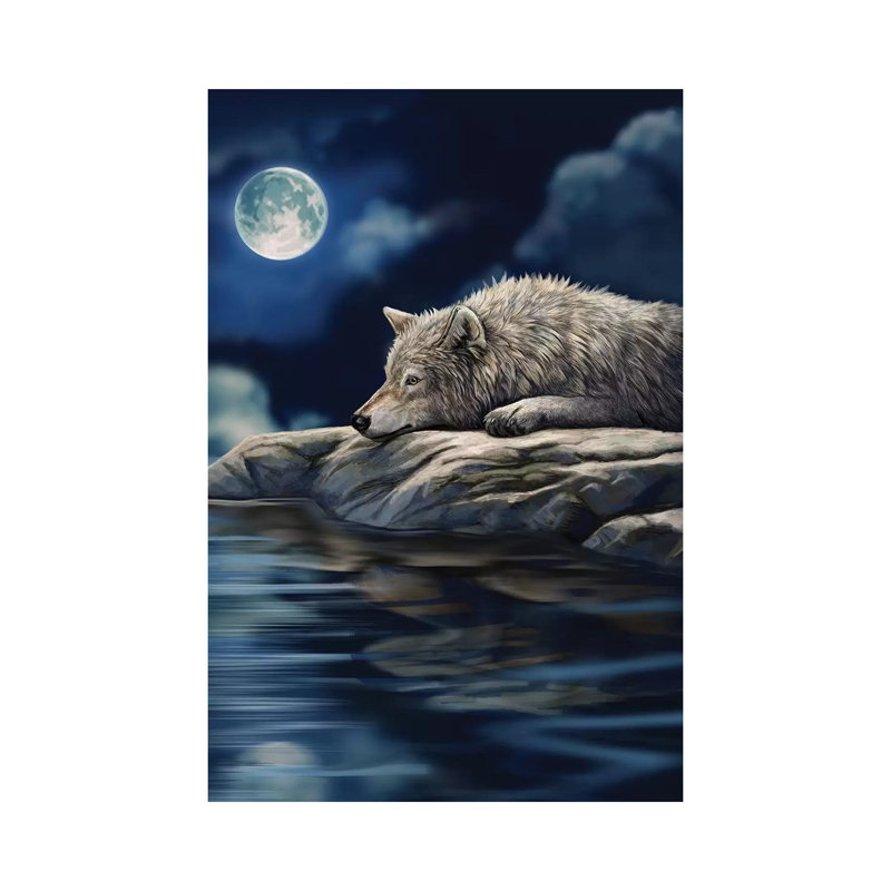 Quiet Reflection by Lisa Parker - Wrapped Canvas Print, 30.48cm H x 30.48cm W x 1.905cm D