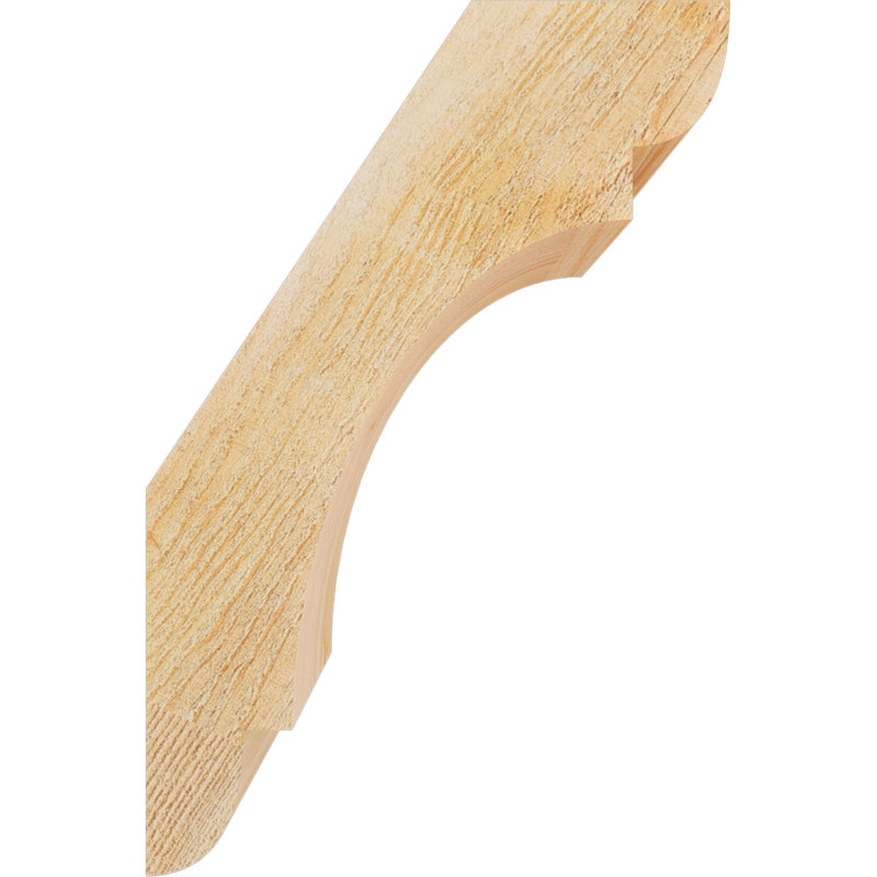 Attelle de genou olympique, Sapin de Douglas, Sciage brut, H 12 po x l 4 po x P 8 po