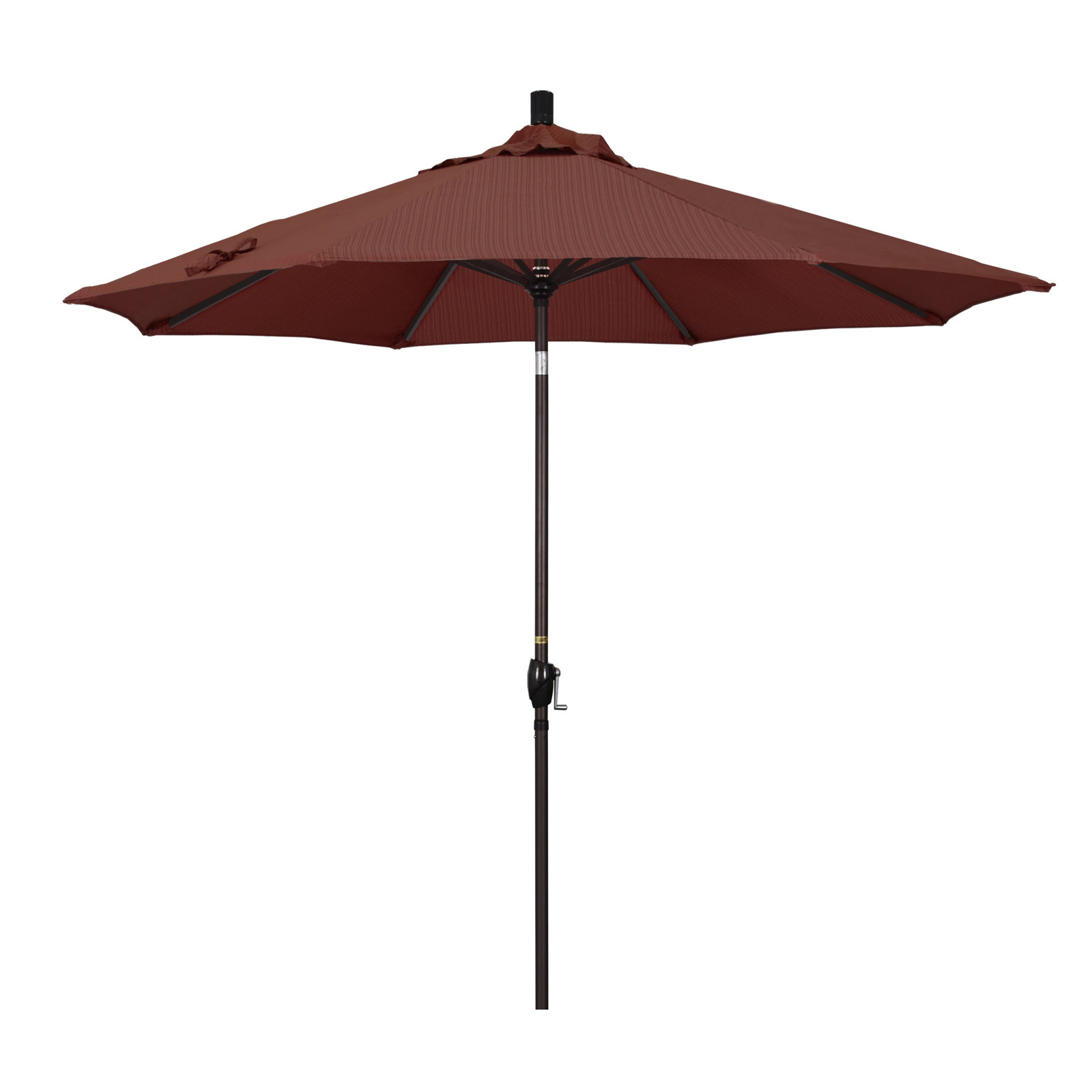 Iuka 108'' Outdoor Umbrella, Terrace Adobe Performance