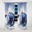 Rideau nature occultant Ocean Wave Motion V - Modern Beach-107824145