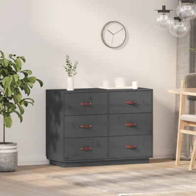 Levenia 100cm Solid Wood Sideboard