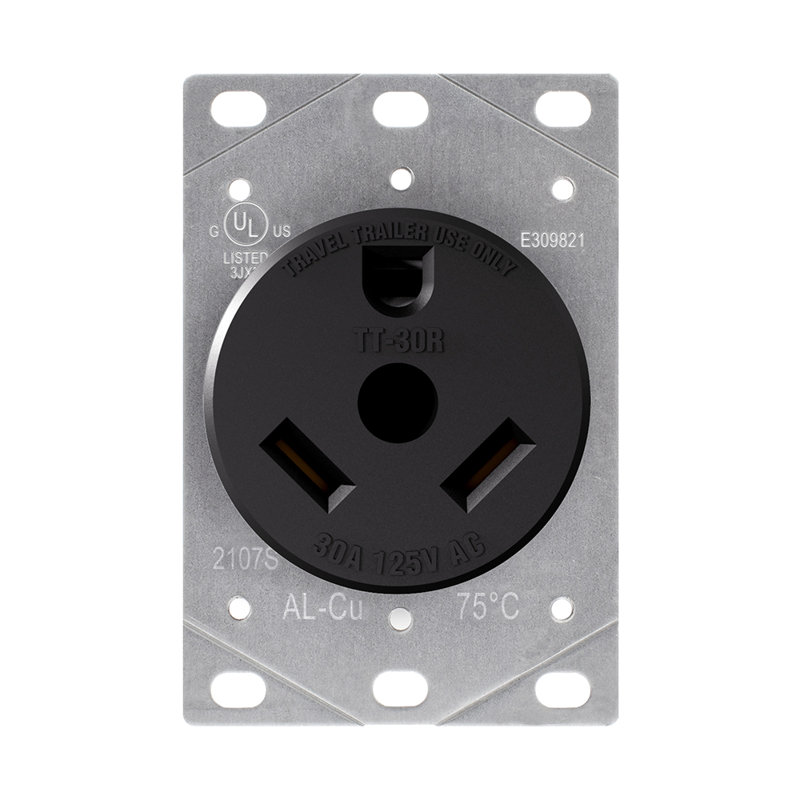 Prise simple standard de 50 ampères
