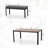 Craver 4 - Person Patio Dining Set Rectangular Table with Cushions Included