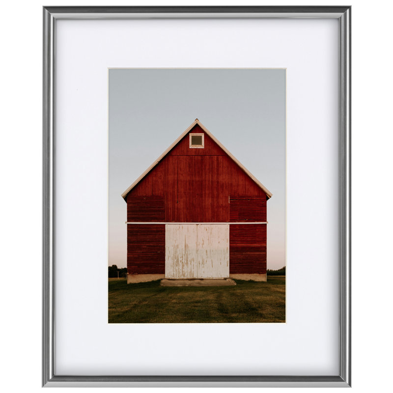 Cadre photo Carnforth, 16 po x 20 po emmêlé à 11 po x 14 po, Argent argent