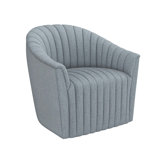 Channel Swivel Barrel Chair