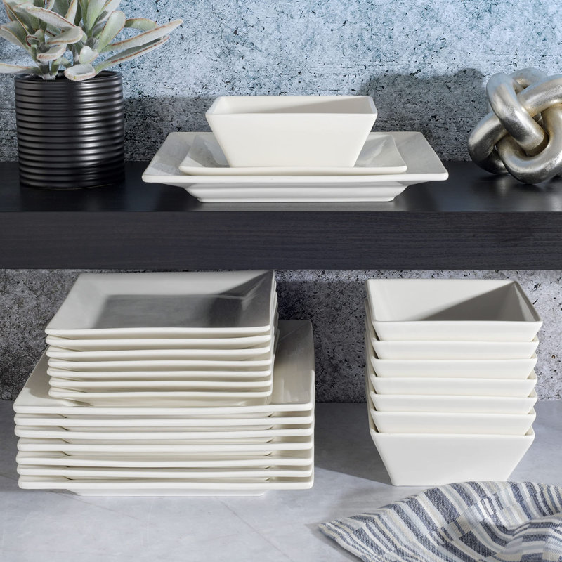 Service de vaisselle Zen Buffet Hard Square