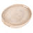 Ilonka Artifacts Rattan Oval Ottoman Tray With Cutout Handles-101462501-119352890