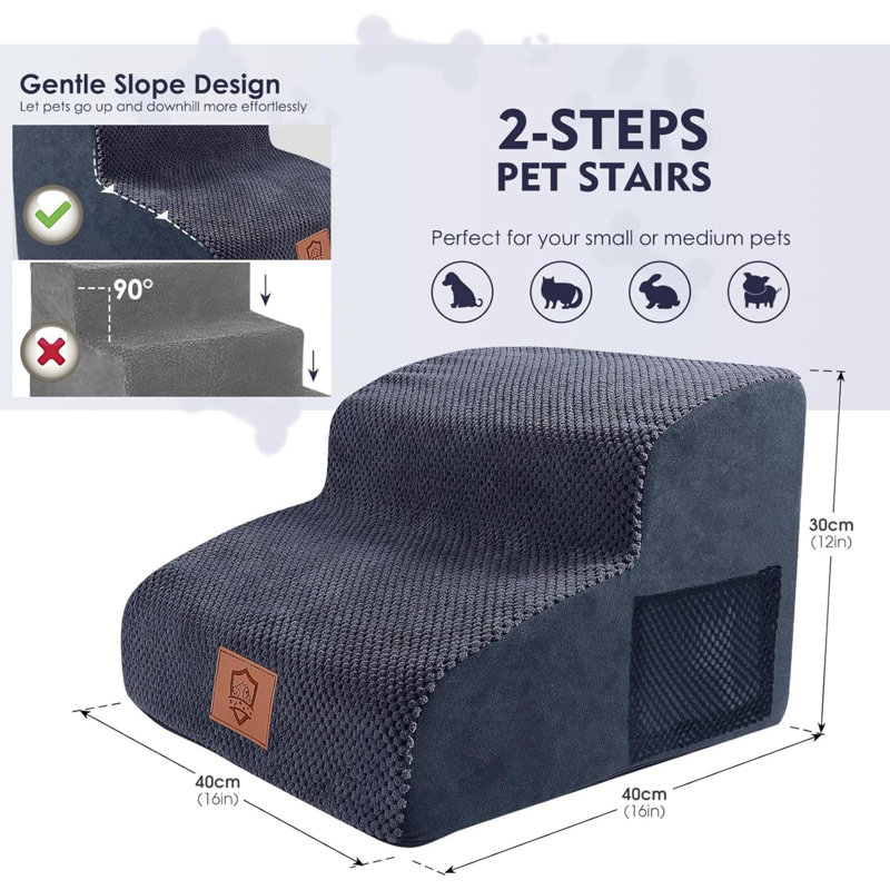 Fabric Floor Cushion, Blue