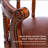 Sturdivant Genuine Leather Swivel Wooden-525819658-525819657