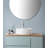 80Cm Bathroom Mirror, Round Mirror, Wall Mount