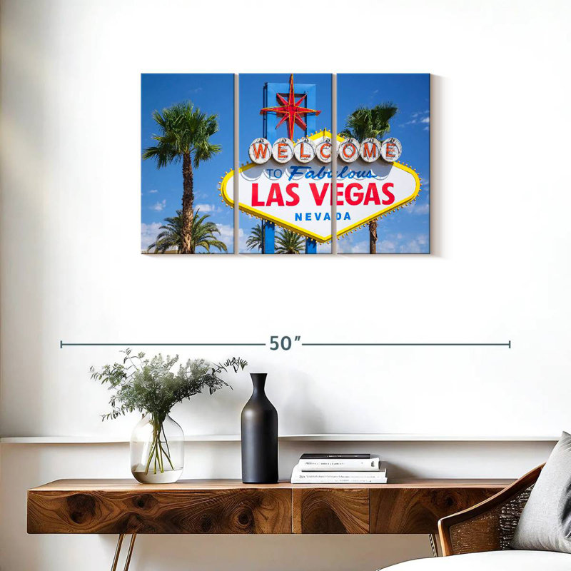 Enseigne Sebbie Las Vegas Nevada, H 20 po x l 33 po
