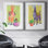 «Lovely Llama I», ensemble de 2 reproductions d'art