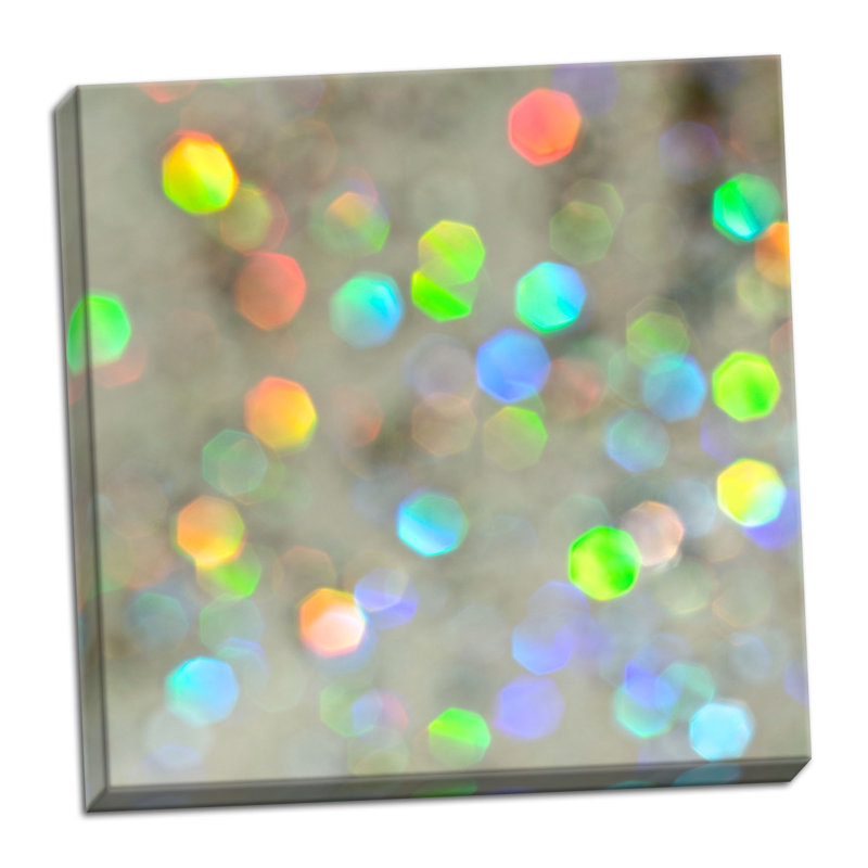 « paillettes bokeh v », reproduction d’impression sur toile tendue