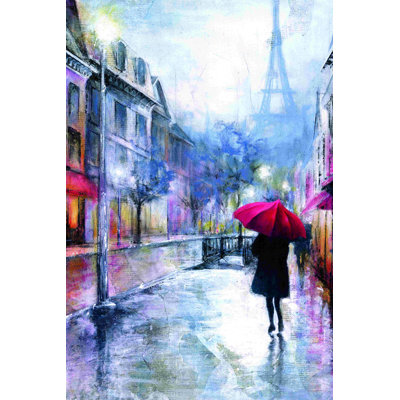 " Rainy Stroll Through Paris "