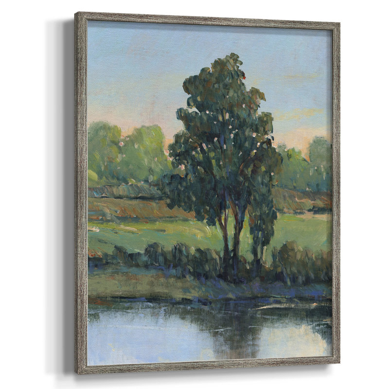 " Arizona Highways ", Distressed Silver Framed Canvas, No Mat