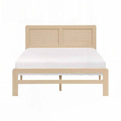 Lit plateforme en bois