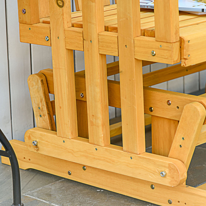 Banc oscillant pour 2 personnes Outsunny