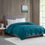Couverture en duvet synthétique toutes saisons, couverture matelassée légère et douce, jeté luxueux avec bordure en satin pour lit-111941734-105690056