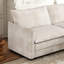 Velours côtelé beige - Mobilier de salon 2 places