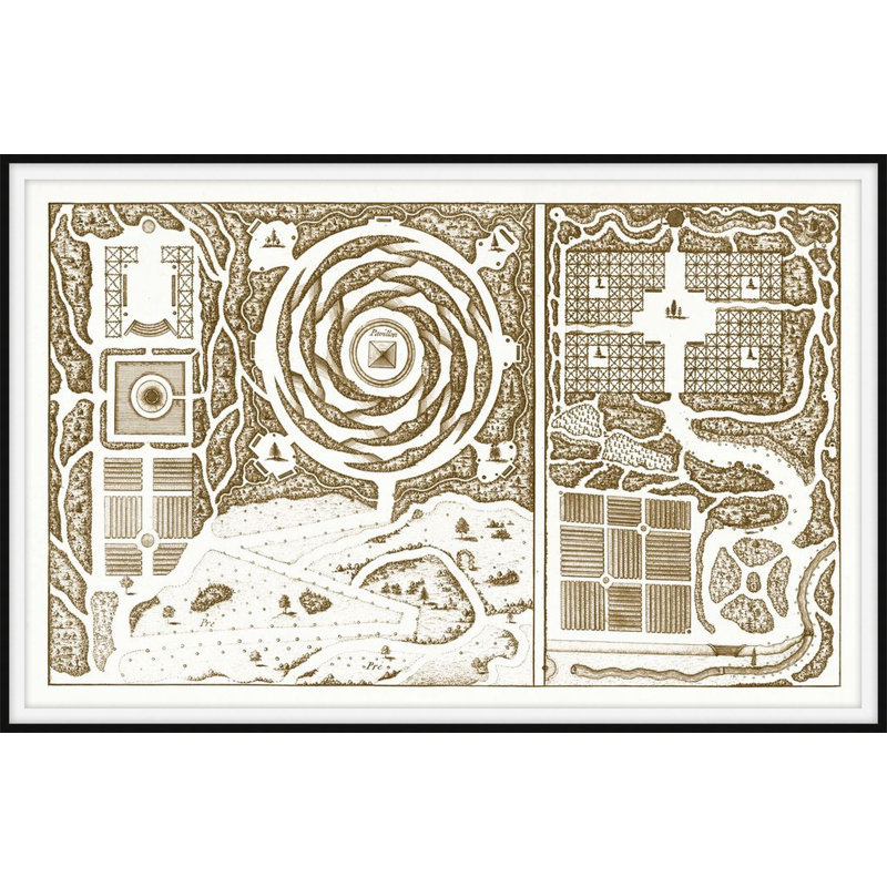 Chart Your Journey 2 Print by Art House Studios, 13" H x 18" W x 2" D