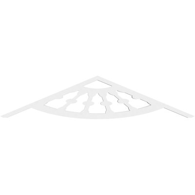 Classic Wagon Wheel Architectural Grade PVC Gable