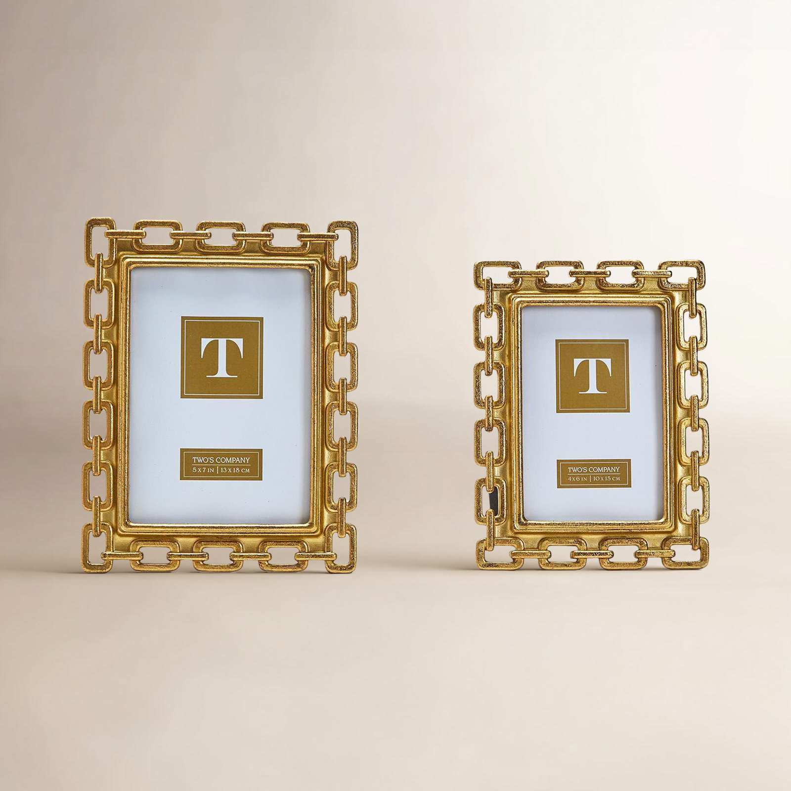 Gold Chain 4" x 6" Picture Frame