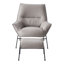 Fauteuil d'appoint et repose-pieds Ranbir-94102589