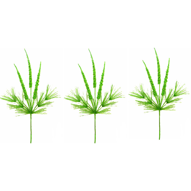 Tige de paillettes baies, Vert