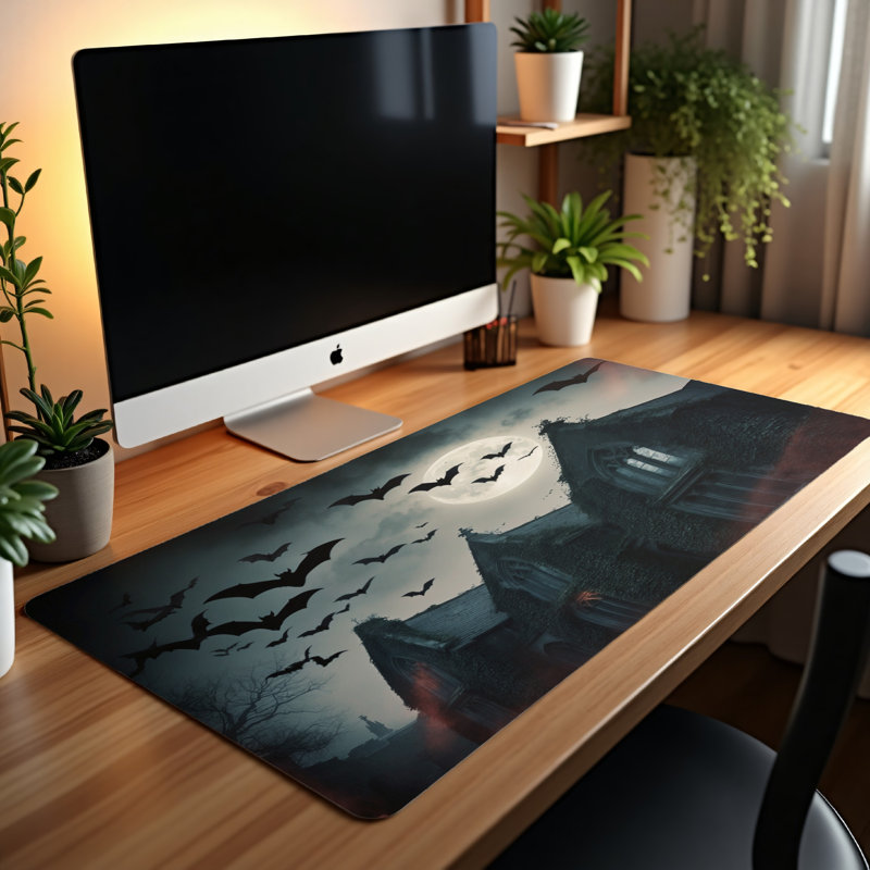 Polyester Desk Pad, 31.5x15.5