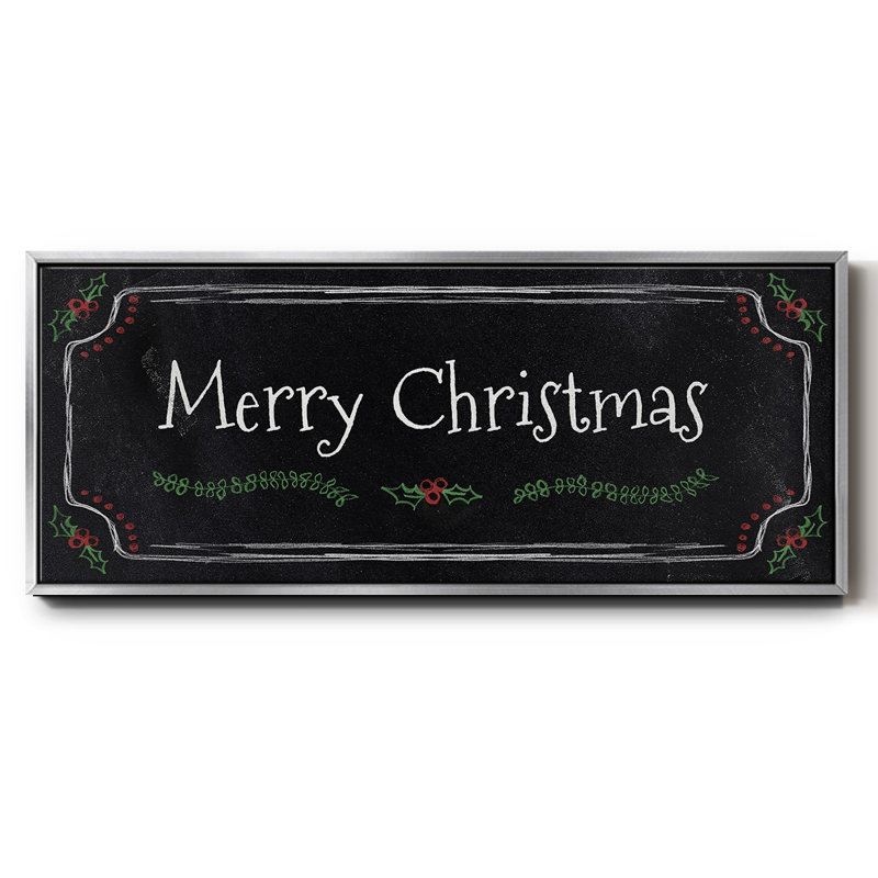Merry Christmas - Toile encadrée