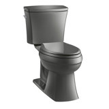 Kelston™ Comfort Height Two-Piece Elongated 1.6 GPF Toilet with Aquapiston Flush Technology and Left-Hand Trip Lever