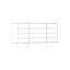 Armoire 12 tiroirs avec finition grain de bois