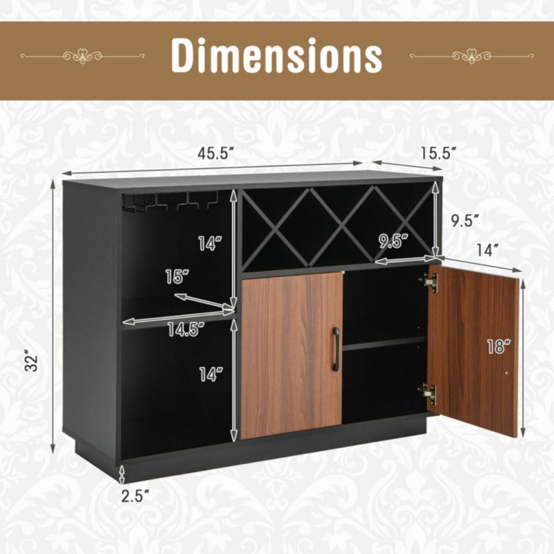 Broadmeade 45.5'' Sideboard